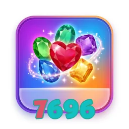 7696